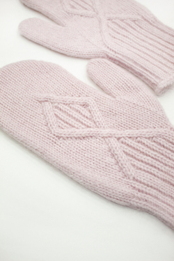 Варежки В223-32 пепельная роза