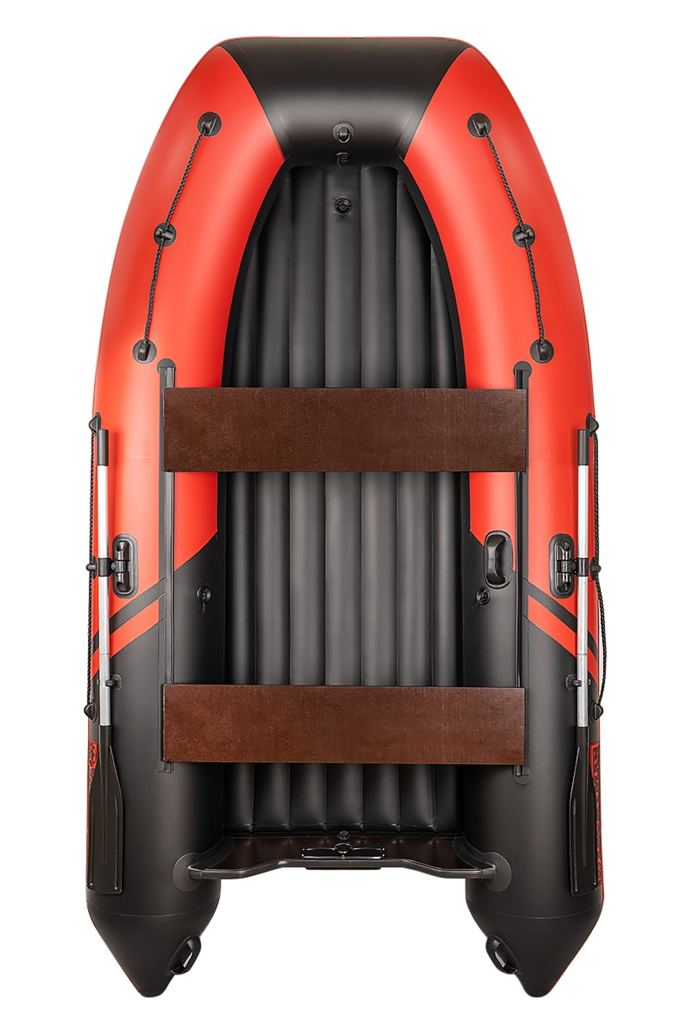 YACHTMAN-320 НДНД (Яхтман) красный-черный (лодка ПВХ нднд под мотор с усилением)