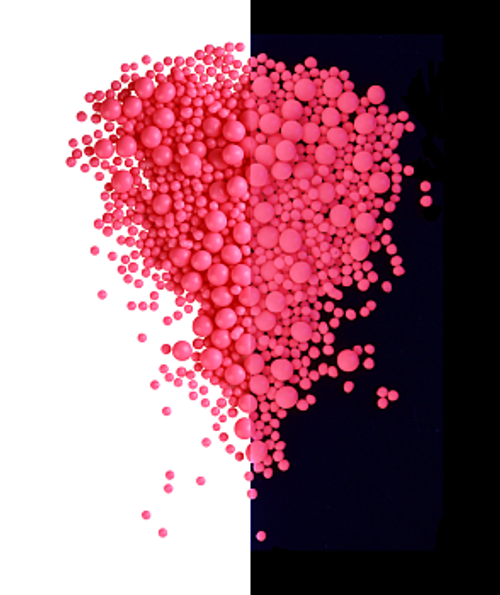 Кондитерская неоновая посыпка: розовая, 50 г.