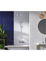 Душевая система с тропическим душем и смесителем CULTO HIP