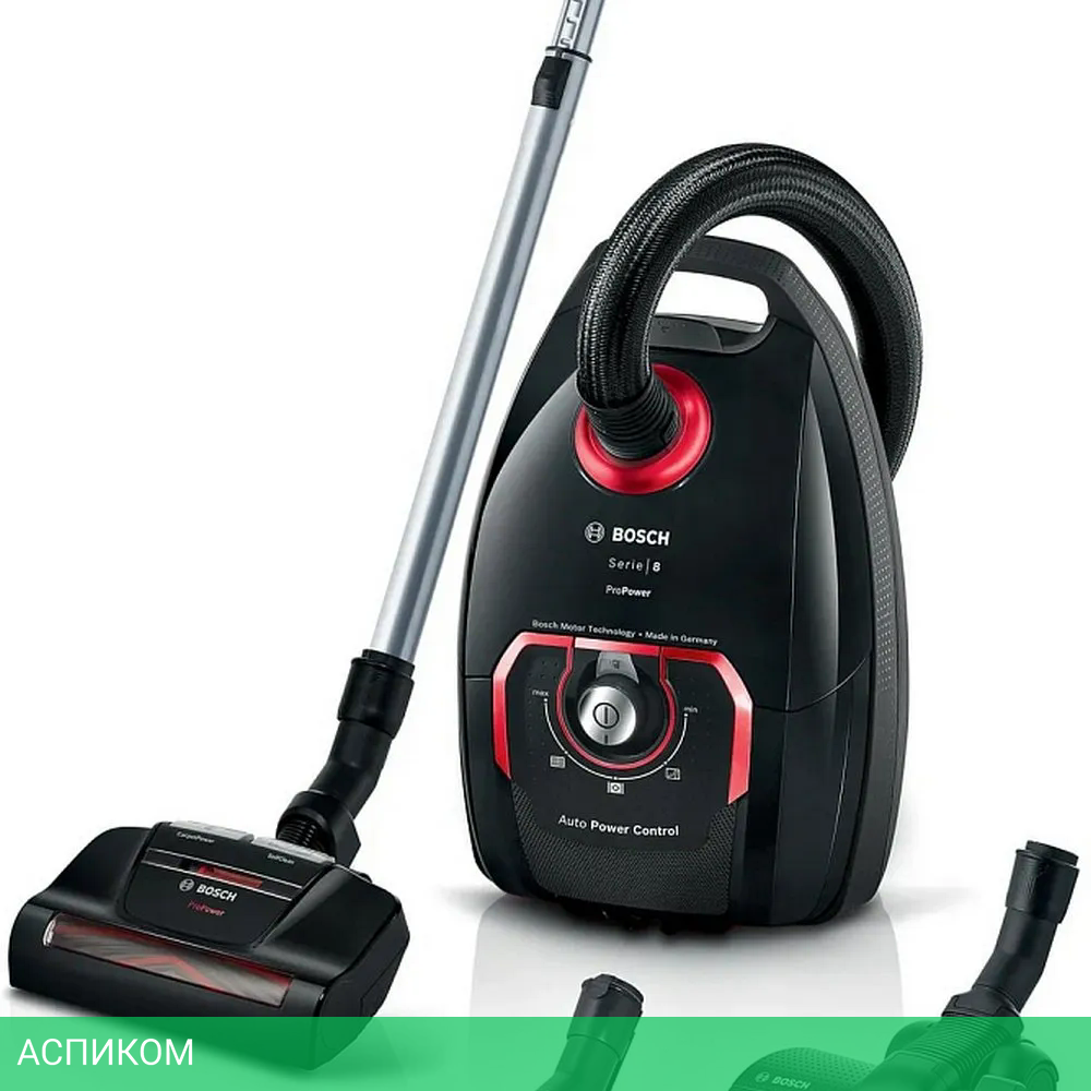 Пылесос Bosch BGL8POW2 черный