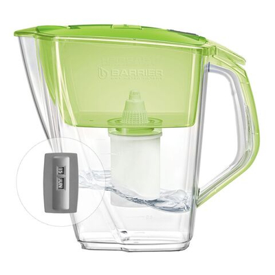 Фильтр-кувшин Барьер, Прайм, 1 ступ, 4 л, зеленое яблоко, В552Р00