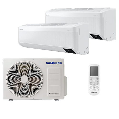 Мультисплит система на 2 комнаты Samsung AJ020TNAPKH/EA + AJ025TNAPKH/EA / AJ040TXJ2KH/EA