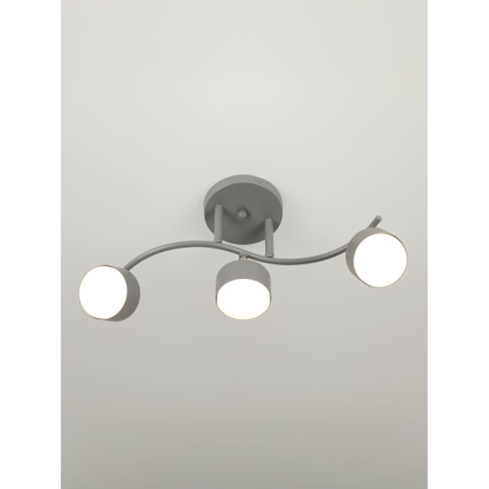 Светильник настенно-потолочный спот Rivoli   7077-703 3хGX53 15 Вт поворотный