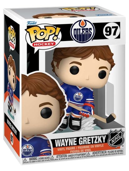Фигурка Funko POP! NHL Oilers Wayne Gretzky (Rookie) (97) 86340 / Фигурка Фанко ПОП! в виде канадского хоккеиста, Уэйн Гретцки