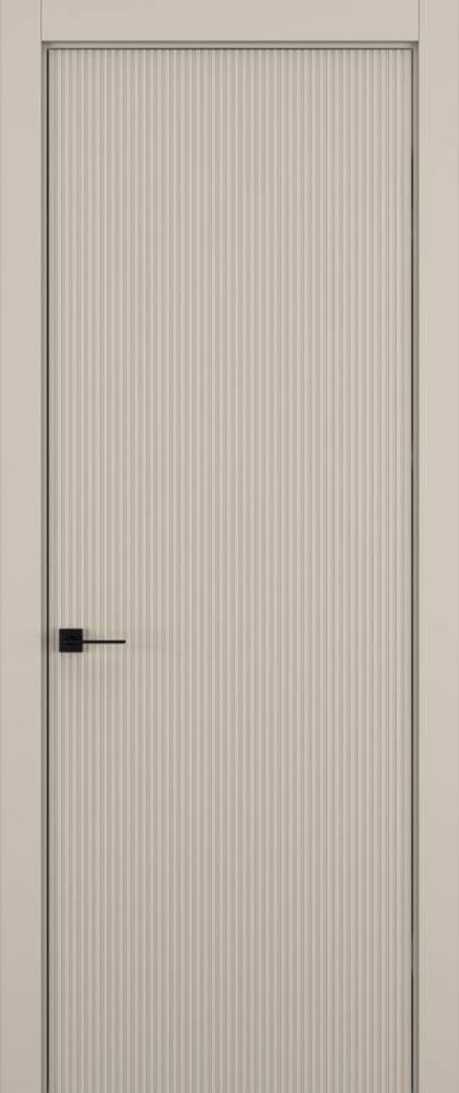 Дверь 1 VERTICAL Матовый Светлый Бежевый