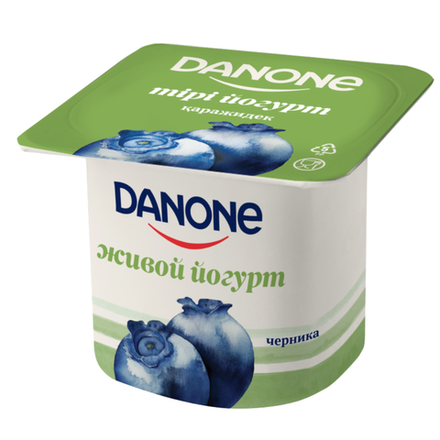 Йогурт Food Master Живой Черника 110 гр