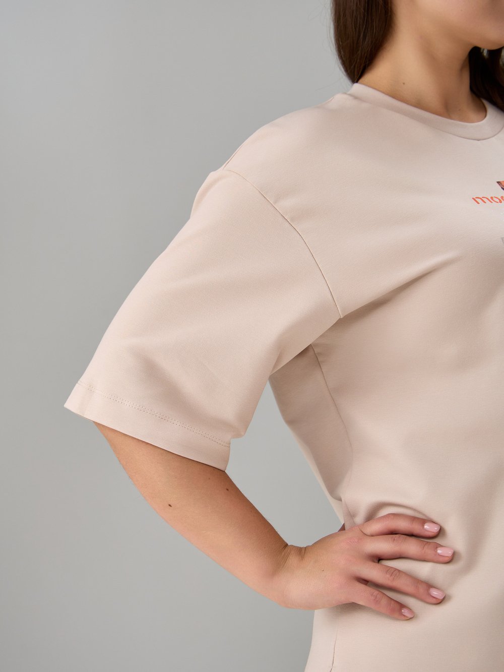 Костюм с шортами КНф-101П/экрю