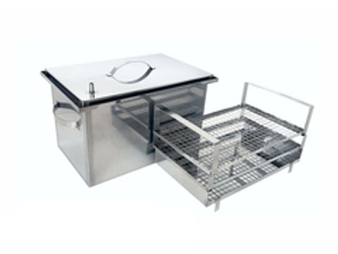 Коптильня "Стандарт-2" 250*500*250 1.2мм (плоская крышка)