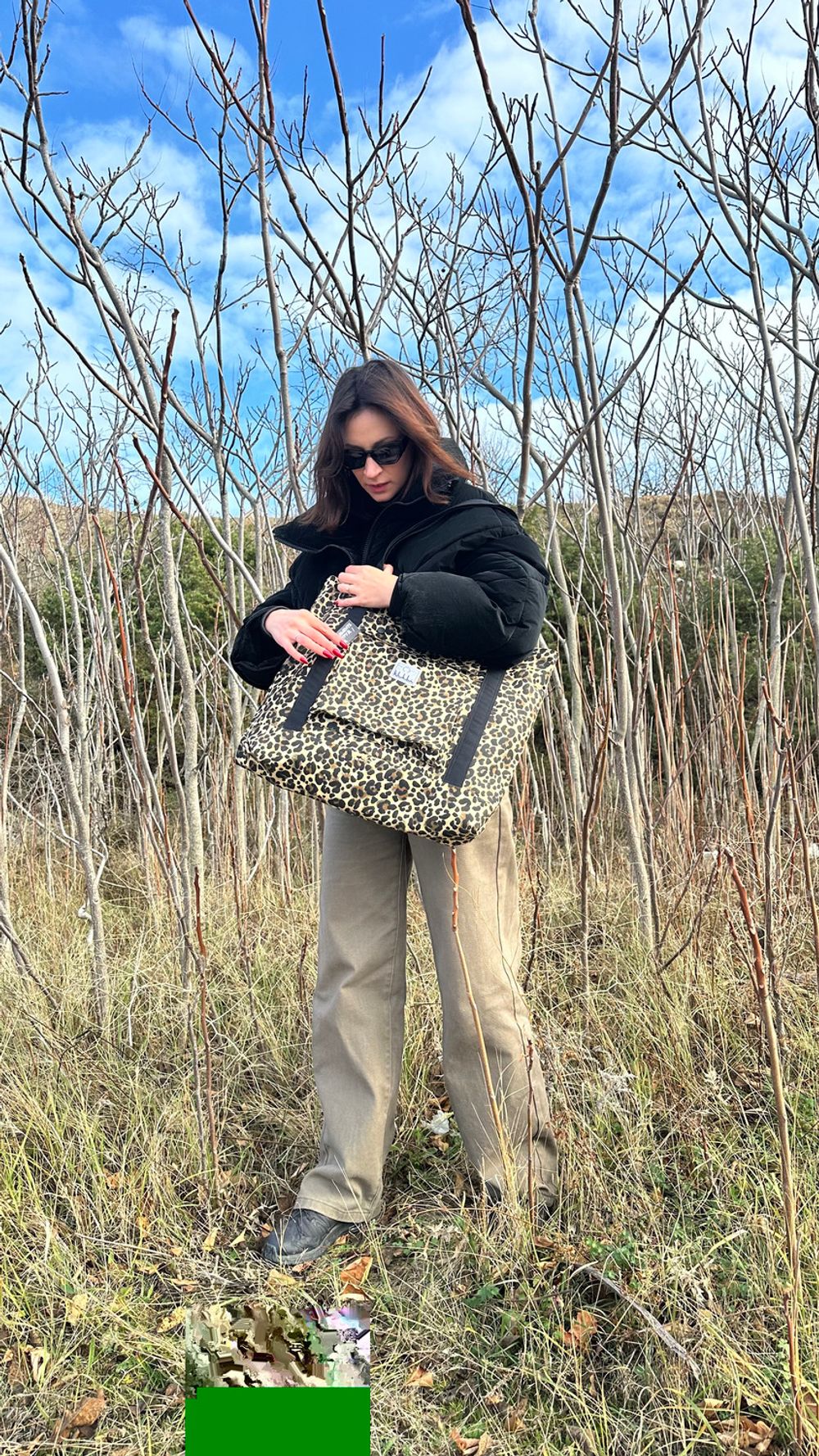 Шоппер Klumba Utility Cheetah print леопард