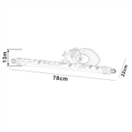 Светодиодная подсветка для картин Arte Lamp NAPOLI A6312AP-1AB