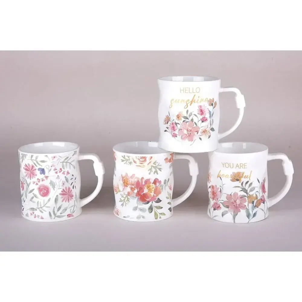 Кружка 450мл Акварель микс 4 диз