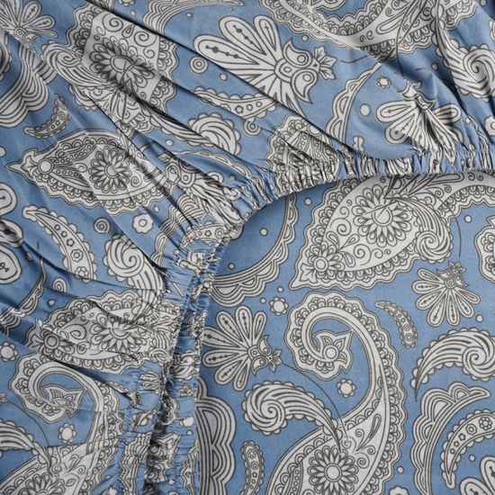 КПБ  Ясмин , Евро, 70х70, простыня 200х200х30 . DOMTEKC