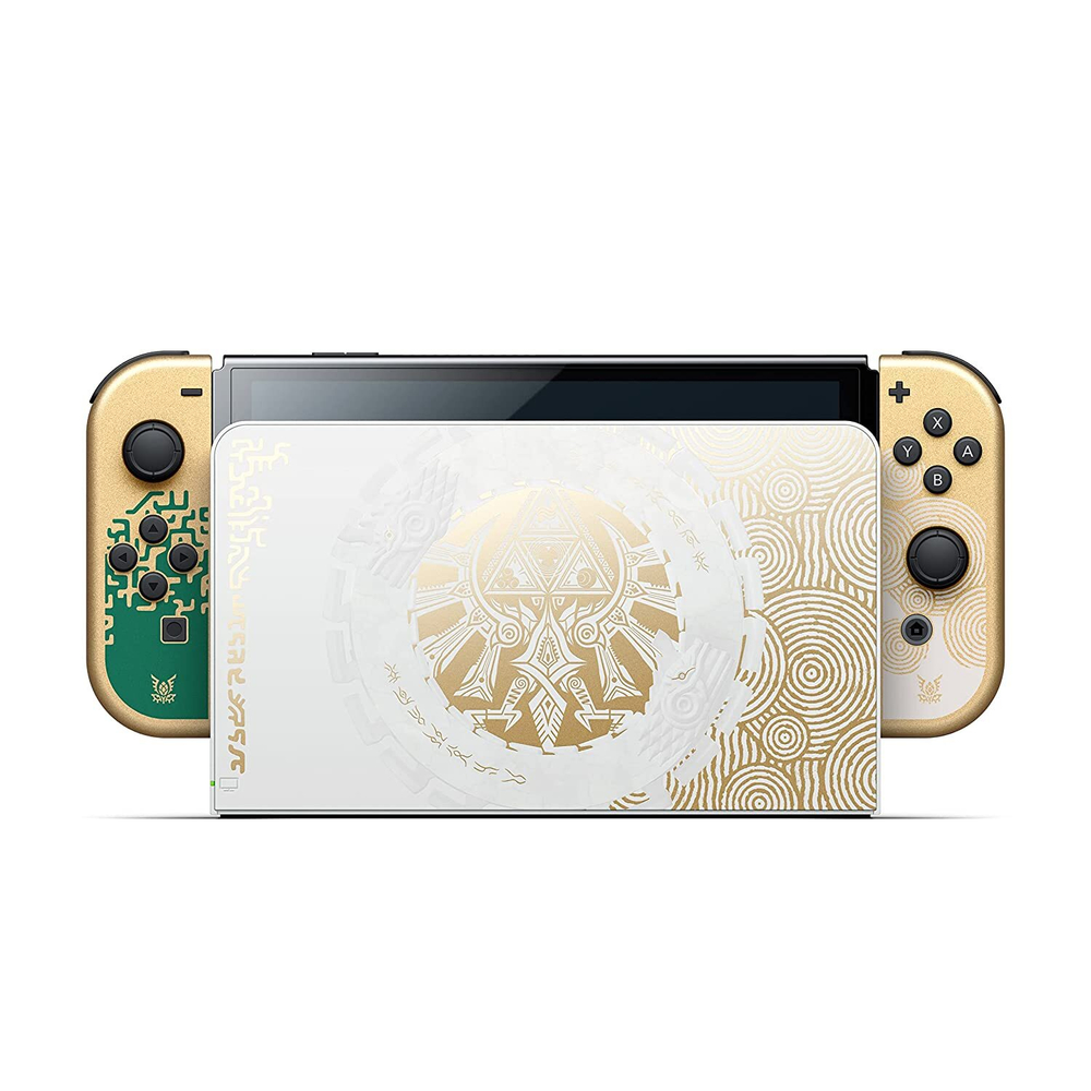 Игровая приставка Nintendo Switch OLED Zelda: Tears of the Kingdom Edition (Золотая)