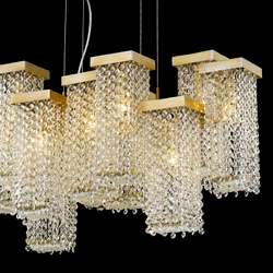 Люстра PR68065-12 gold