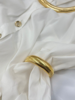 Браслет гладкий, оттенок золото глянец