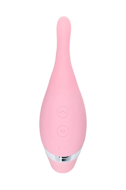 Многофункциональный стимулятор эрогенных зон Flovetta by Toyfa DAHLIA, силикон, розовый, 14 см