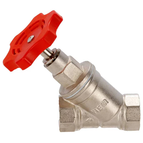 Вентиль ViEiR 3/4" запорно-регулировочный прямоточный GL184