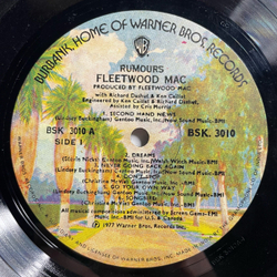 Винтажная виниловая пластинка LP Fleetwood Mac Rumours (Индия 1977)