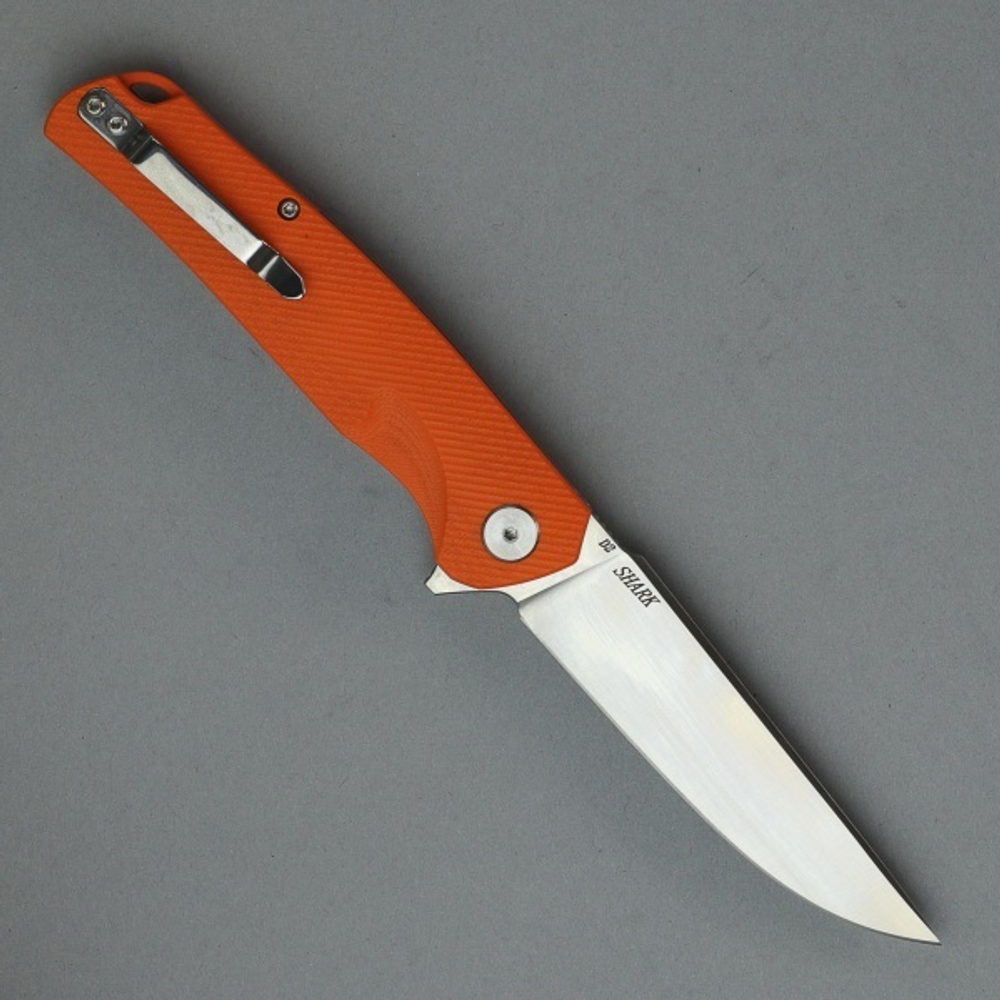 TDK "Shark" D2 Orange EDC knife