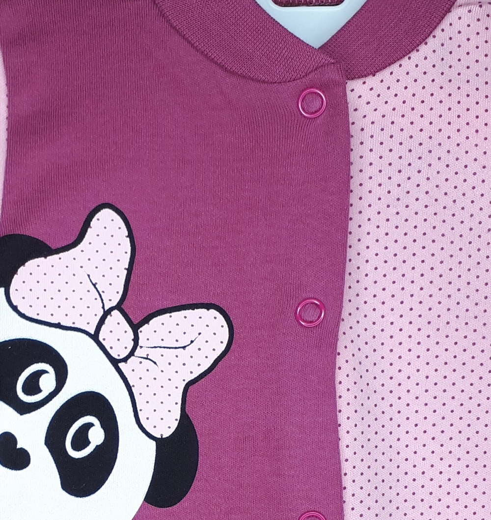 Комбинезон Люблю играть (сиреневый)