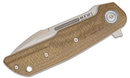 Складной нож MKM "CLAP" MKM/LS01 GC c клинком из стали Böhler M390 Microclean®, рукоять микарта