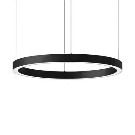 Pendant design lamp  Light Ring by HENGE D120 (Black)