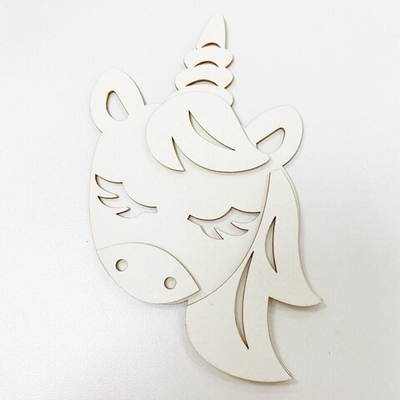 Заготовка для тиснения "Единорог" 2 слоя