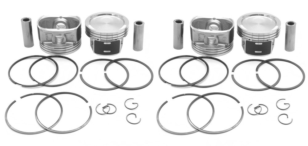 Поршень 95,5 ПОН Кострома (4 шт.) ЕВРО-3 /антифрикционное покрытие, с кольцами/ группа А