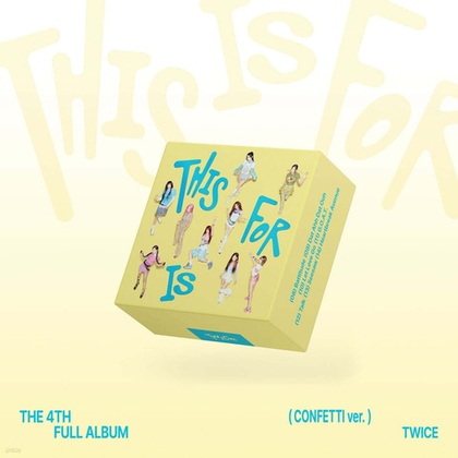 Альбом TWICE - THIS IS FOR (CONFETTI Ver.)