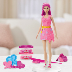 Play-Doh - Ciastolina BARBIE FASHIONISTA Сердечки + кукла G1357