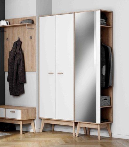 Калгари (МебельГрад) Шкаф с зеркалом