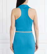 Топ Patrizia Pepe - голубой(2K0257 K182)