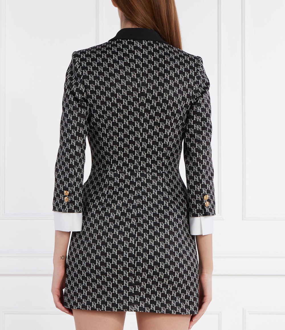 Платье Elisabetta Franchi - черный(ABS1041E2)