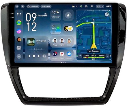 Магнитола Volkswagen Jetta 6 2011-2018 - Teyes CC4-PRO монитор 10.36" 2K QLED на Android 13, Snapdragon 778G, AI, CarPlay, DSP, 4G SIM-слот