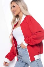 Бомбер "Городской вайб" (красный) Б8642 LT Collection