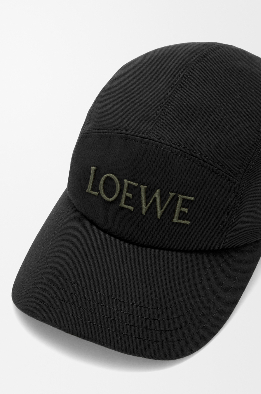 Loewe Походная кепка из хлопка, черный