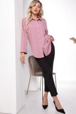 Рубашка "Каталина" (пыльная роза) Б7705 LT Collection