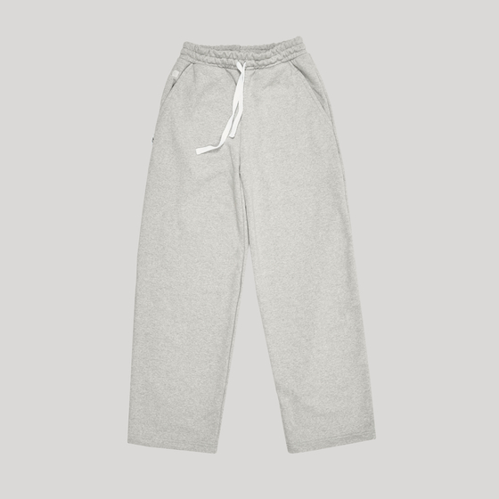 Wide Sweatpants LOGO Melange