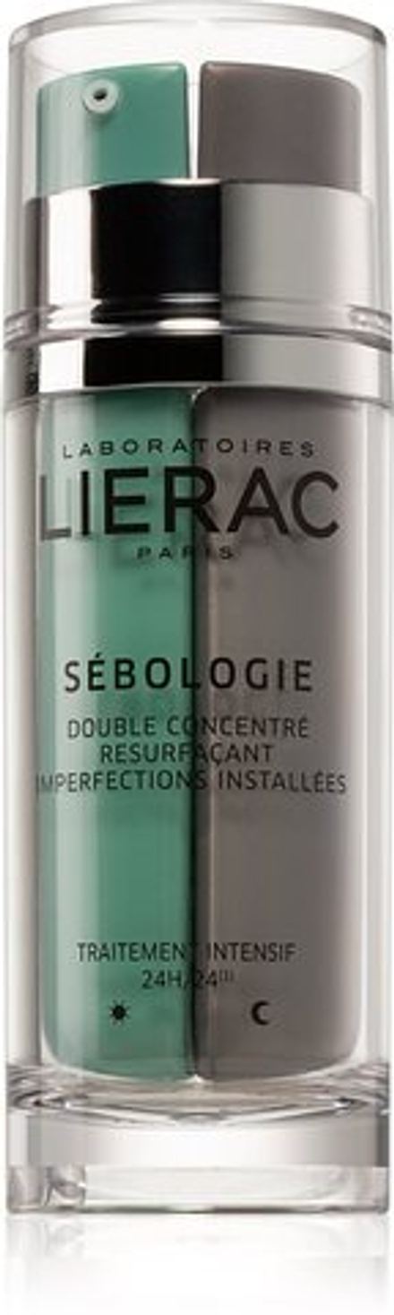 Lierac Sebologie - регенерирующий двухфазный концентрат против несовершенств кожи /  2 x 15  ml  / GTIN 3508240003968