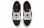 Кроссовки Travis Scott X Jordan Air Jordan 1 Low "Medium Olive" 5.0 (Женская размерная сетка)