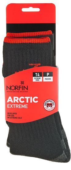 Носки Norfin T4P ARCTIC MERINO EXTREME CREW р.(45-47) XL