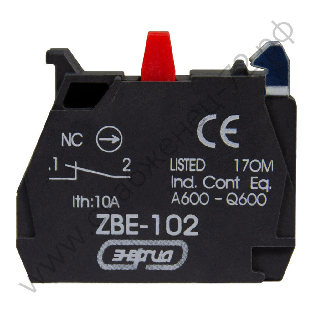 Контакты дополнительные к кнопкам и переключателям Энергия ZB