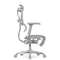 Кресло FALTO Ergohuman Elite 2 с подножкой ( серый каркас /сетка светлаяT-168-B2 Natural)