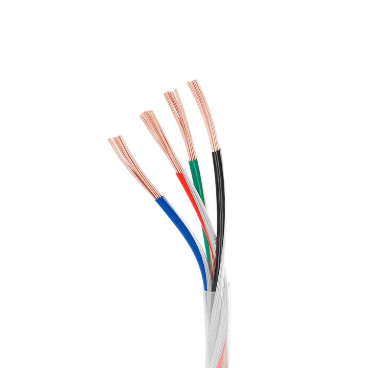 Провод питания ARL-20AWG-CLEAR-4Wire-CU-Double (4x0.75mm) Arlight 040594