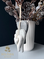 Декор подвесной "Гирлянда сердец" 8x5x32 см