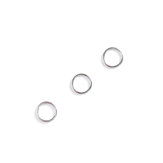 Кольцо для бретели серебро 10 мм