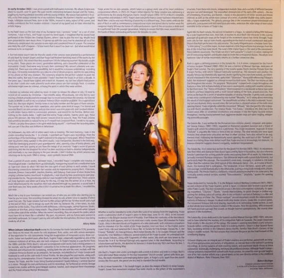 Hilary Hahn, Eugene Ysaye – Six Sonatas For Violin Solo Op. 27 2LP
