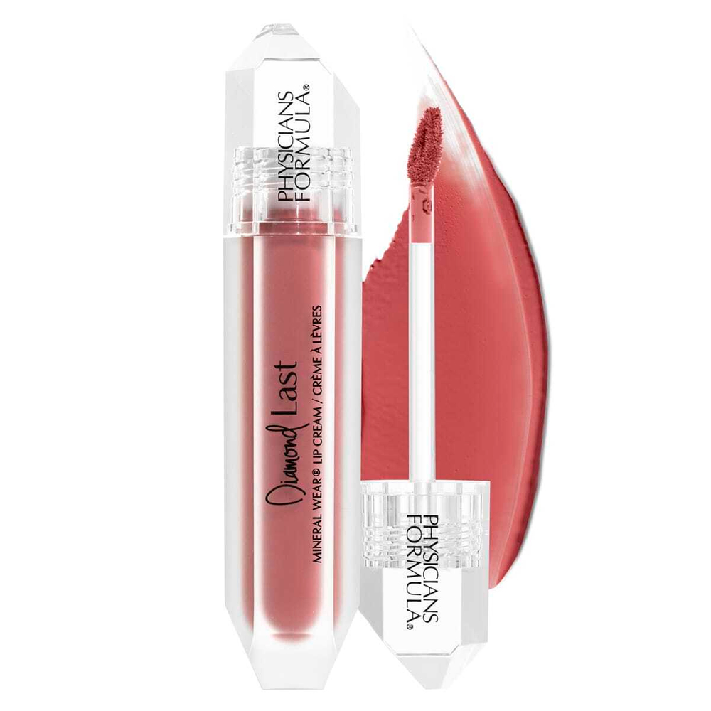 Physicians Formula, Diamond Last, минеральный крем для губ, розовый кварц, 4,8 мл (0,16 жидк. унц.)
