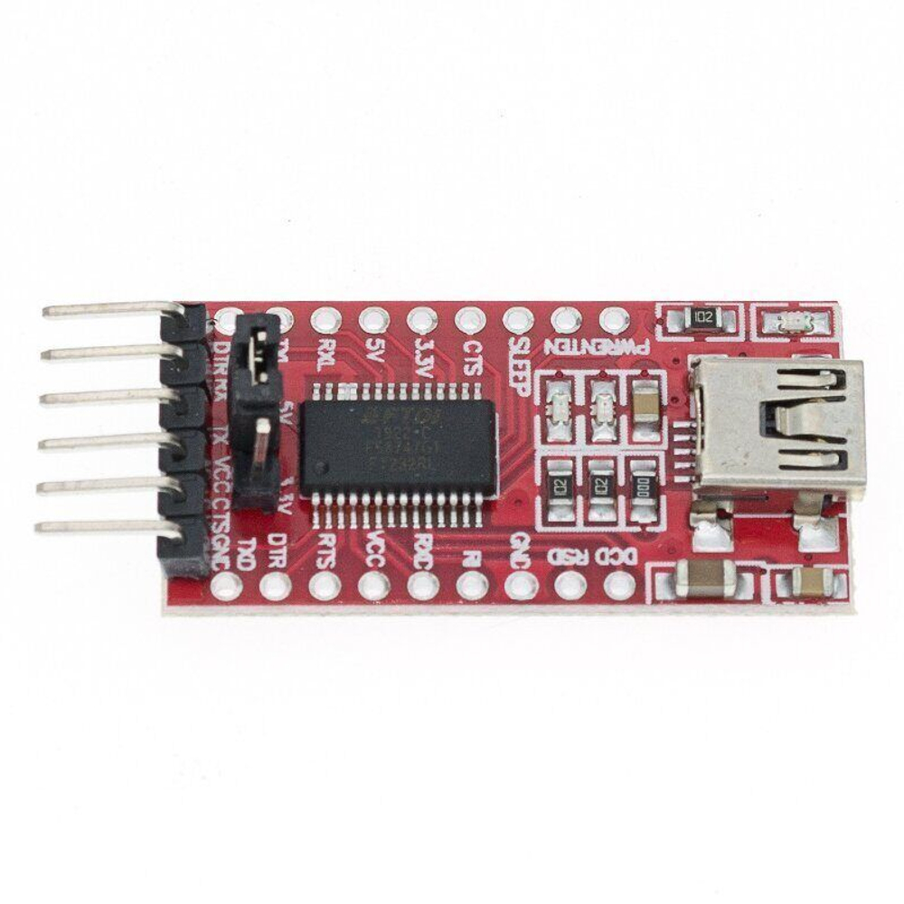 Конвертер-преобразователь USB-UART TTL FTDI FT232RL